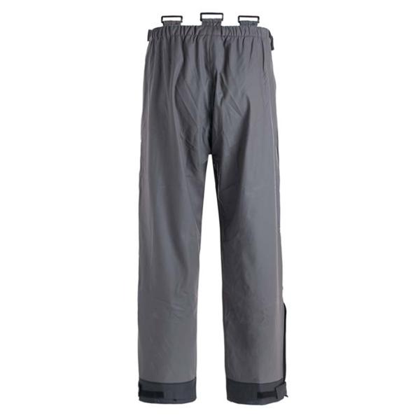 PANTALON DE PLUIE DE TRAVAIL – Piranha – noir/gris – North Ways – Image 3