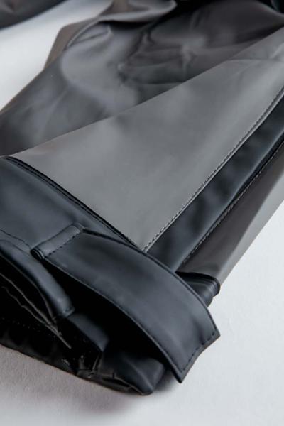 PANTALON DE PLUIE DE TRAVAIL – Piranha – noir/gris – North Ways – Image 5